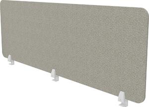 ASSMANN Parete divisoria per scrivania VITECO 160 cm Harbor Bianco Grigio, 160x56 cm