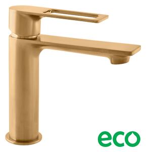 Slezák-RAV Miscelatore per lavabo NIL - oro - spazzolato, Colore: ORO - spazzolato , Finitura superficiale: PVD, Dimensione: 1/2''