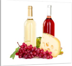 PIATTO IN VETRO PER CUCINA 65x60 Vino