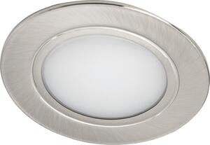 SIRO, lampada da incasso SL-Mono Spot, 3000K, luce bianco caldo, finitura effetto acciaio inossidabile