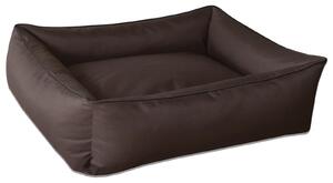 BedDog Lettino per cani MAX Divano per cani Cuscino per cani Lettino per cani con bordo, CHOCOLATE (marrone), (XXL) ca. 120x85x23 cm