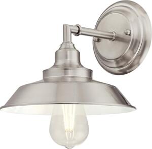 Applique Iron Hill Nichel spazzolato Luce singola