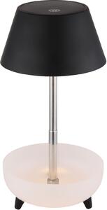 Lampada da tavolo senza fili con batteria ricaricabile Touch Dimmer Lampada da tavolo Dimmerabile Nero 58459S