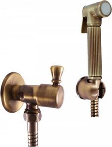 Slezák-RAV Slezák Rav Miscelatore per bidet a parete con doccia MK548SM Colore: ottone vecchio