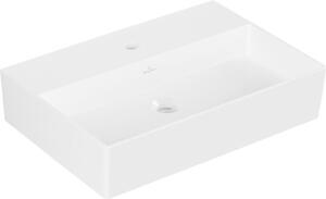 Villeroy & Boch Memento 2.0 lavabo mural, 1 trou pour robinet, sans trop-plein, non poncé, 600x420mm, 4A2261R1, 4A2261R1
