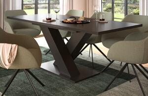 Tavolo da pranzo "Home-X" in grigio Tavolo da cucina allungabile 150 - 190 cm, per un massimo di 8 persone