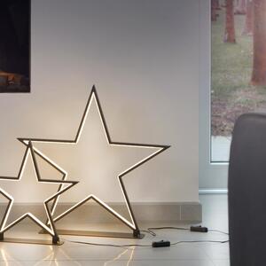 Lampada da tavolo LED star Lucy 50cm nero