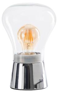 Kerry lampada da tavolo E27 Ø14cm cromo