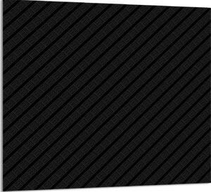 PIATTO IN VETRO PER CUCINA 65x60 Nero