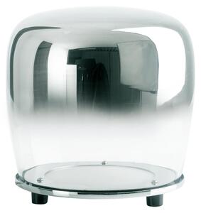 Lampada da tavolo Smoky LED Ø18cm cromo