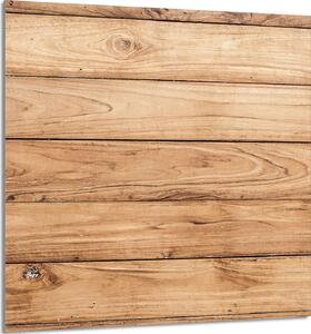 PIATTO IN VETRO PER CUCINA 60x65 legno