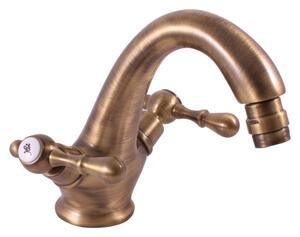 Slezák-RAV Rubinetto per bidet Slezák RAV Morava Retro MK443SM Colore: ottone vecchio, Dimensione: 3/8''