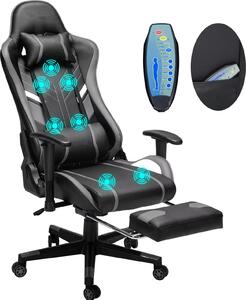 Sedia da ufficio, design ergonomico, regolabile in altezza, nera