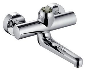 Miscelatore monocomando da parete Kludi Provita senza leva, sporgenza 247 mm, cromato, 1 pezzo