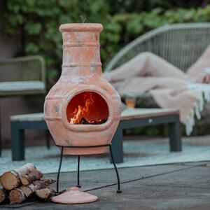 Caminetto da giardino/patio RedFire Star Flower colore paglia 86037