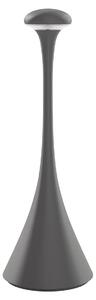 SIGOR Lampada da tavolo ricaricabile a LED "Nudrop" 2,2W 820 (bianco caldo) + 827 (tono caldo-extra) grigio grafite opaco dimmerabile