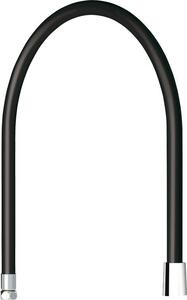 Tubo Delabie G1/2" nero l. 0,55m per rubinetto cucina 5526