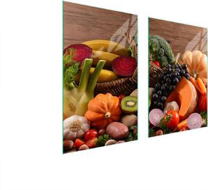 Piatto Protettivo In Vetro Per Cucina 65X52 Cibo