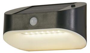 Applique Moderna Solare Policarbonato Grigio Led 1,2W 3000K