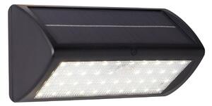 Applique Moderna Solare Policarbonato Nero Bianco Led 5W 3000K