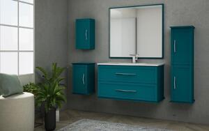 Mobile da bagno sotto lavabo Tiffany L 100 x P 46 x in mdf blu