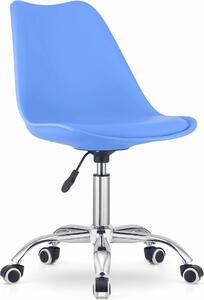 Sedia girevole Valora ALBA - blu | Sedie da ufficio comode e colorate