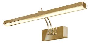 Applique Moderna Rodi Acciaio Ottone Policarbonato Led 13,3W 3000K