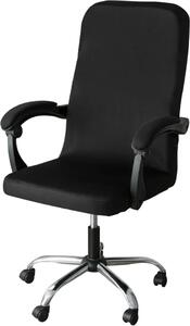 Sedia da ufficio Copertura elastica elastica lavabile per sedia direzionale Sedia da gioco Sedia girevole Nero 22887