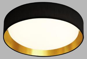 Plafoniera Gianna Acciaio Bianco Tessuto Trasparente Led 15,2W 3000K