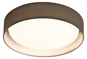 Plafoniera Gianna Tessuto Bianco Policarbonato Grigio Led 25,3W 3000K