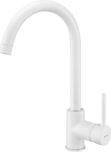 Design Miscelatore per lavello Nemesia in alabastro con bocca a "U