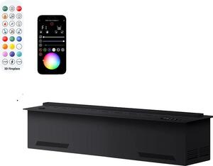 Umidificatore per caminetto, design ecologico, per interni, 500 mm 19,68 pollici, APP fiamme colorate
