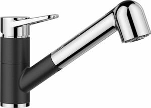 Blanco Wega S - Miscelatore per lavello con doccetta estraibile, antracite/cromo 526420