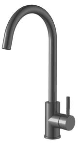 Rubinetto da cucina, acciaio inox, comando a una mano, 54053b