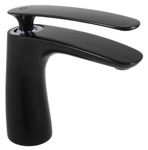 Slezák-RAV Miscelatore per lavabo Slezák RAV Tigris TG126CMATC Colore: nero opaco/cromo, Dimensione: 1/2''