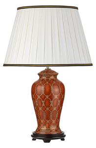 Lampada Da Scrivania Contemporanea Datai Porcellana Terracotta 1 Luce E27