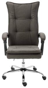 Sedia da ufficio in tessuto grigio, 20366 HangarStore.cz