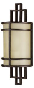 Applique Contemporanea Fusion Acciaio 1 Luce E27
