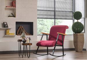 Hanah Home, Yoka- FTN1706, marrone castagna, sedie da ufficio, struttura: 100% metallo