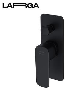 Miscelatore per vasca da bagno con corpo LARGA nero (S951-373)