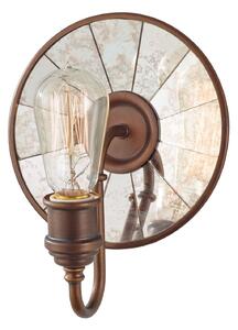 Applique Industrial Nordico Urban Renewal Acciaio Bronzo Astral 1 Luce E27