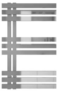 MERT Radiatore da bagno di design "ELEN" 50 x 120 cm, cromo, a filo a destra/sinistra