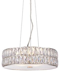 Lampada a sospensione Verina | 5 luci | LED da 5 W, 2250 lumen | 3000 Kelvin | Metallo/vetro