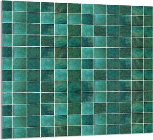 PIATTO IN VETRO PER CUCINA 65x60 Verde