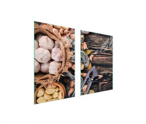 Piatto Protettivo In Vetro Per Cucina 65X52 Cibo