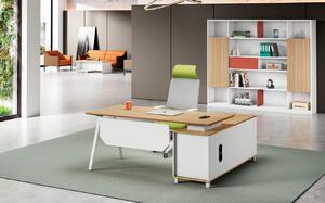 Gruppo scrivania armadio ufficio mobili ufficio scrivania legno bianco set ufficio