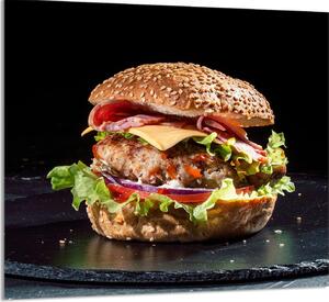 PIATTO IN VETRO PER CUCINA 65x60 Amburgo