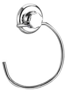 Porta salviette ad anello Best Lock cromo opaco L 2.5 cm