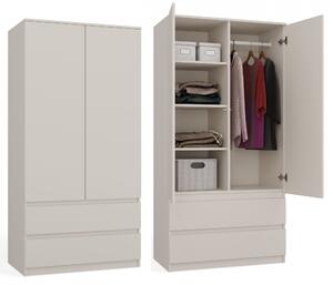 Armadio da ingresso 90 cm TAAVI - cashmere