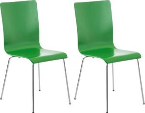Set di 2 sedie visitatore Pepe